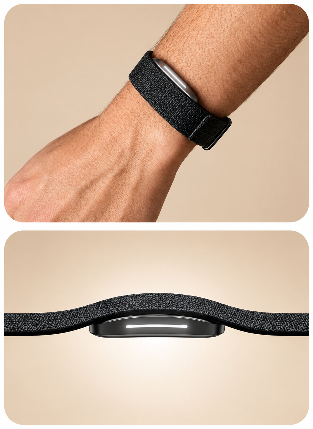 Hume Band 2.0 worn on the wrist
